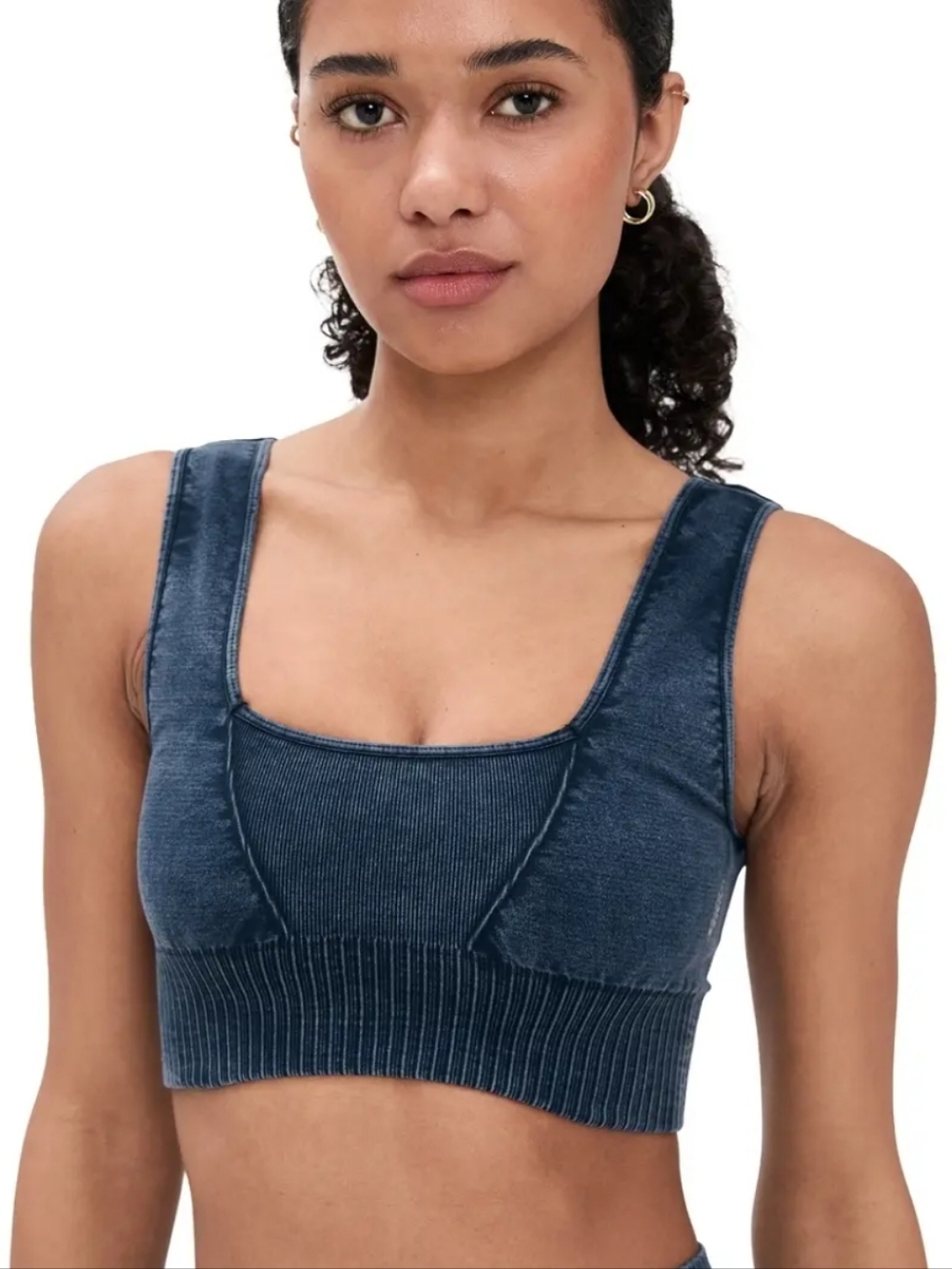 FP Movement Square Neck Good Karma Bra Size XS/S NWT